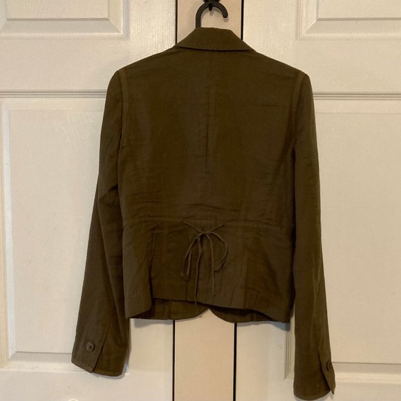 CLUB MONACO SIZE 0 KHAKI GREEN - Picture 2 of 15
